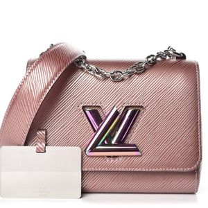 🎉HPx2🎉 Louis Vuitton Pink Rose Gold Scarabeo Twist Iridescent